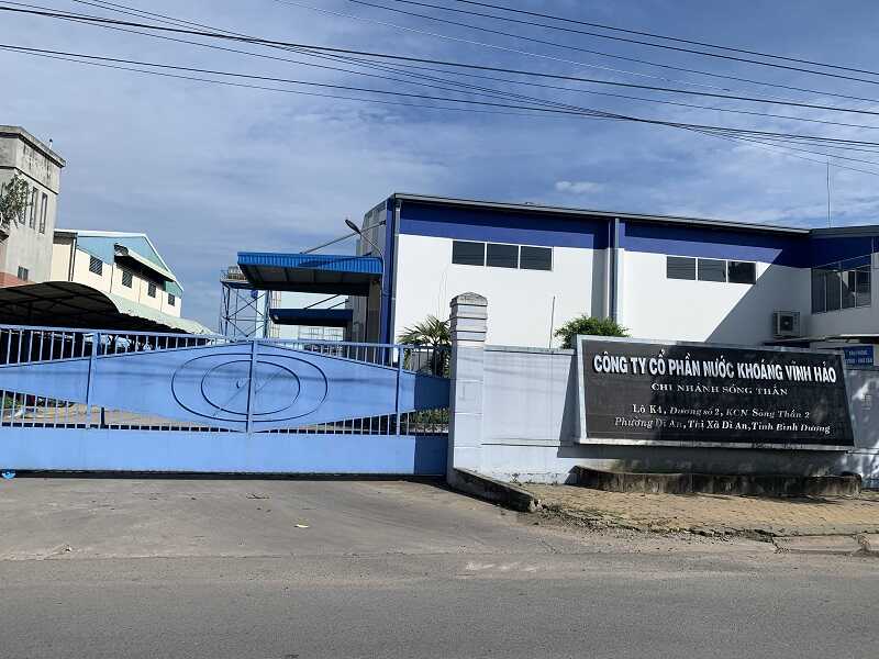 công ty nước khoáng vĩnh hảo - sóng thần