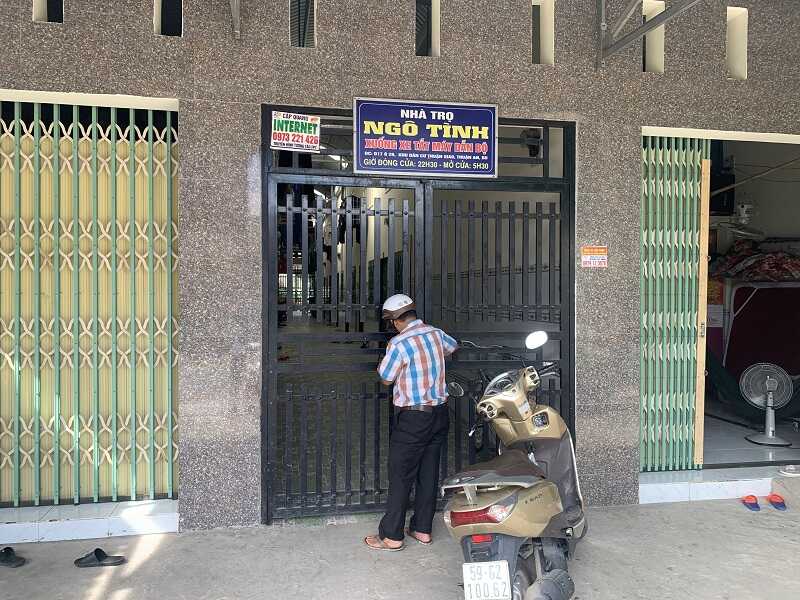 Camera tại nhà trọ Ngô Tình - Thuận Giao